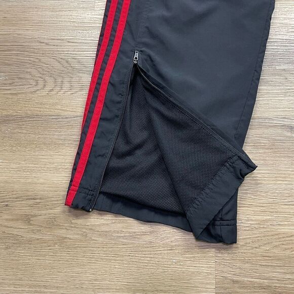 Vintage Adidas Pants Mens Large Blue Track Ankle Zip 90s Straight Climaproof - Picture 3 of 12